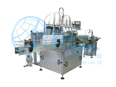 Otomatik Endüstriyel 5 Kg Sıvı Dolum Makinası
