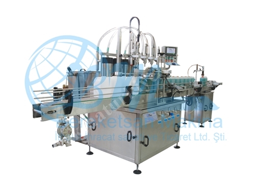Otomatik Endüstriyel 5 Kg Sıvı Dolum Makinası