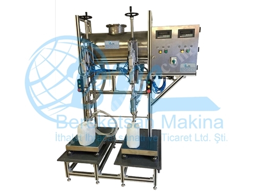 Loadcelli Terazili Sıvı Dolum Makinesi