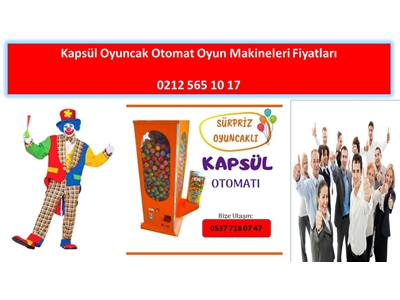 Kapsül Oyuncak Makinesi Kiralama - 7