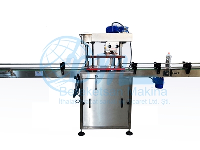 Full Otomatik Lineer Vidalı Kapak Kapatma Makinası - 0