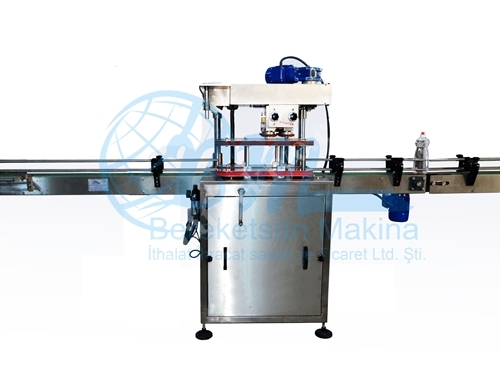 Full Otomatik Lineer Vidalı Kapak Kapatma Makinası