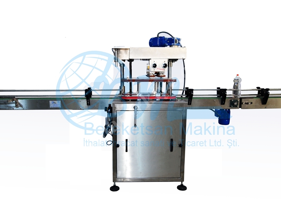 Full Otomatik Lineer Vidalı Kapak Kapatma Makinası