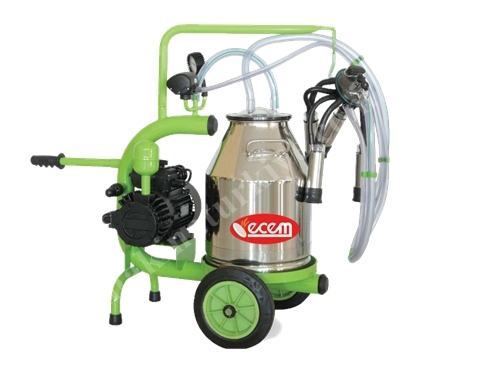 Ecem C30 Model Tek Sağım Tek Güğüm İnek Sağım Makinesi
