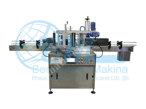 Çift Taraflı Etiket Yapıştırma Makinası