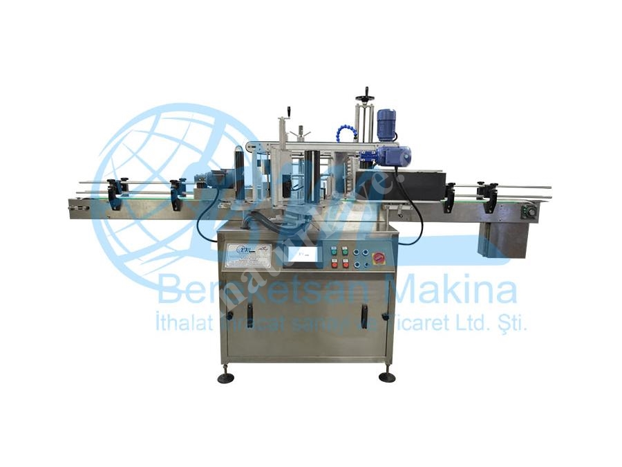 Çift Taraflı Etiket Yapıştırma Makinası