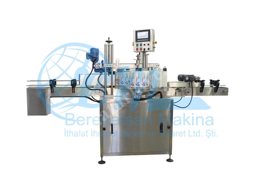 Çift Taraflı Etiket Yapıştırma Makinası