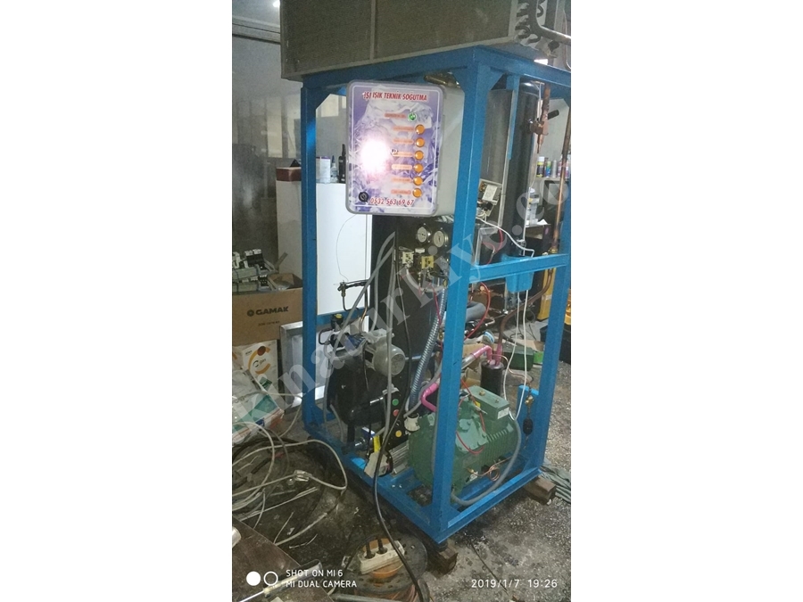 Kristal Buz Makinesi Bardak Tüp Buz Makinası Buz Makinesi Tube Ice Machine 2000Kg/24H