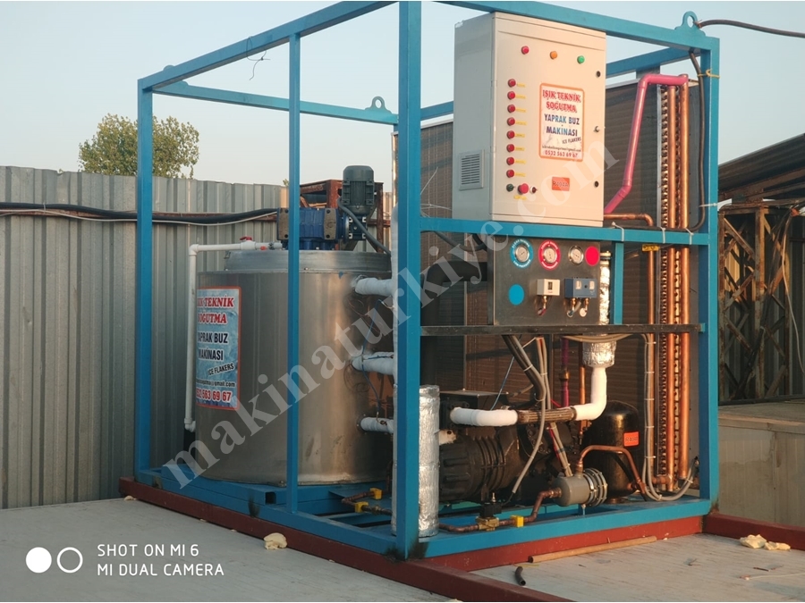 Yaprak Buz Makinası Buz Makinesi Kar Buz Makinası 5000 Kg/ 24H 