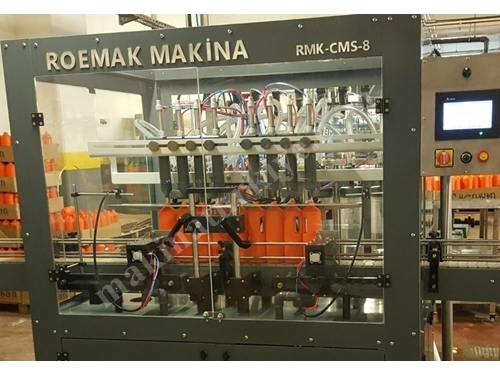 Bleach Automatic Liquid Filling Machine With 8 Nozzles