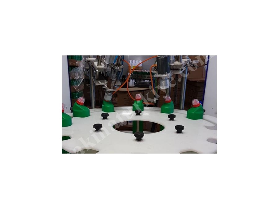 Bleach Automatic Liquid Filling Machine With 8 Nozzles