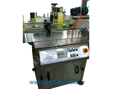 Pet Şişe Etiket Yapıştırma Makinası