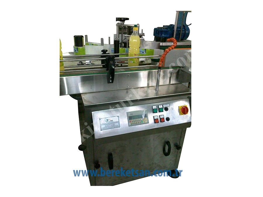Pet Şişe Etiket Yapıştırma Makinası