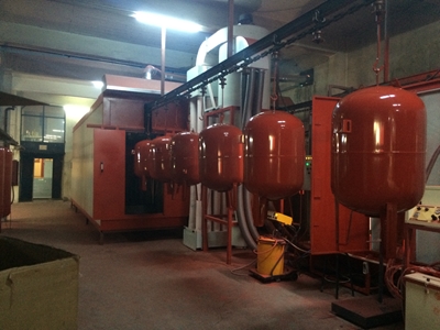 Automatic Cyclone Paint Booth - 0
