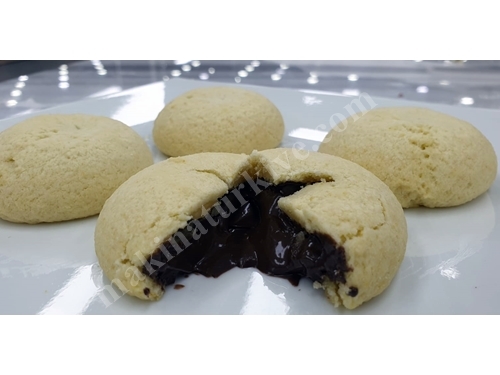 Mini Tech And Double Color Filling Dry Cookie Machine