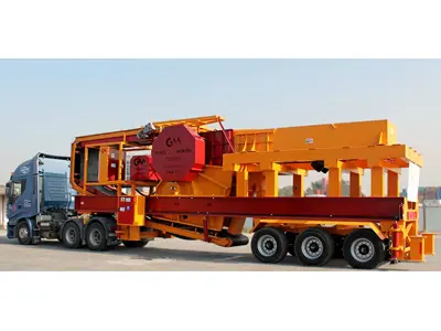 90-180 T/S Mobil Primer Çeneli Kırıcı 