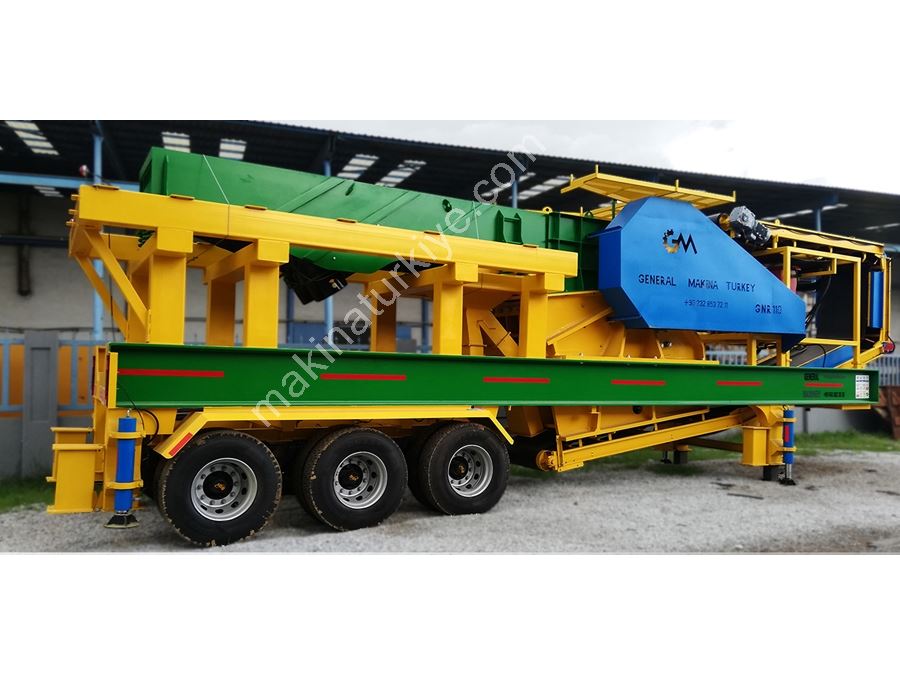 90-180 T/S Mobile Primary Jaw Crusher