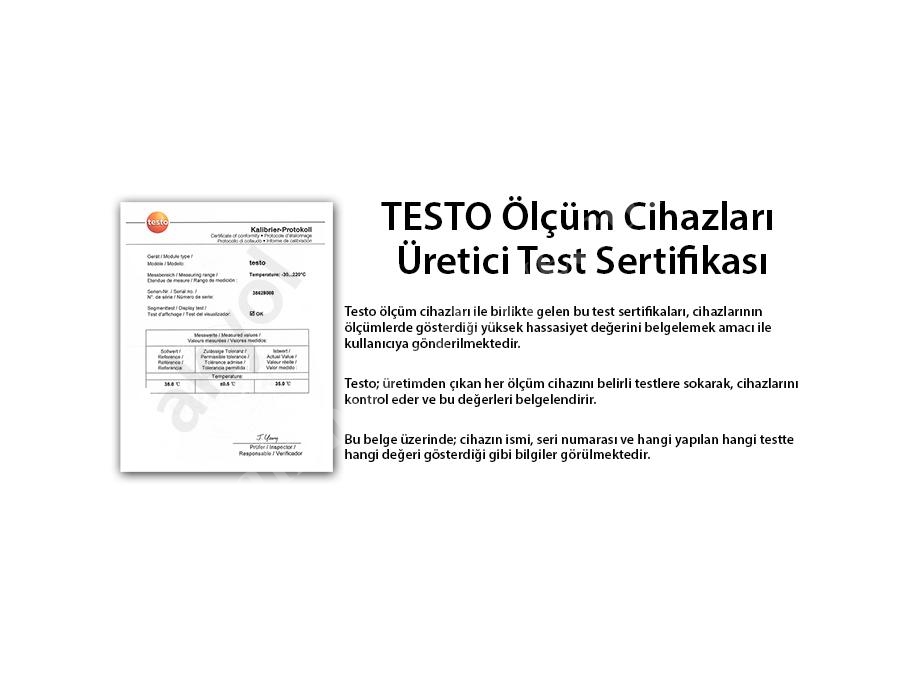 Sıcaklık Ve Su Kaçağı Tespit Cihazı Termal Kameralı (Çantalı) Testo-865