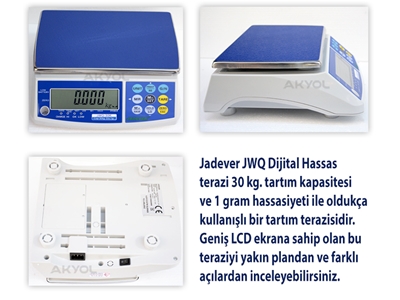 Dijital Hassas Terazi Jadever Jwq-30 - 3