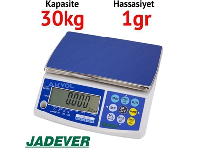 Dijital Hassas Terazi Jadever Jwq-30 - 0