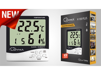 Sıcaklık Ve Nem Ölçer Loyka H100 Plus - 1