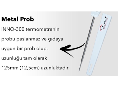 Saplamalı Problu Gıda Termometresi Inno-300 - 3