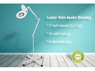Büyüteç Led Işıklı Ayaklı Tello 5X - 1