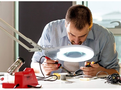 Büyüteç Led Işıklı Ayaklı Tello 5X - 8