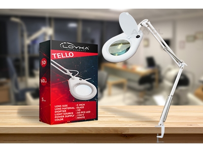 Büyüteç Led Işıklı Ayaklı Tello 5X - 11