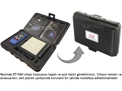 Boya Kalınlık Ölçüm Cihazı Cem Dt-156H - 3