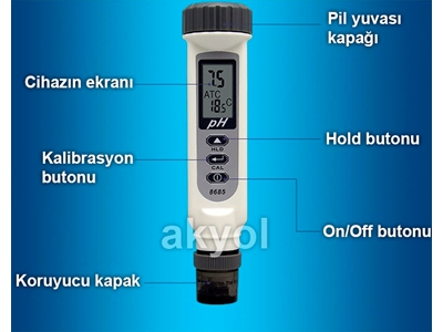 Dijital Ph Metre Az-8685 - 4