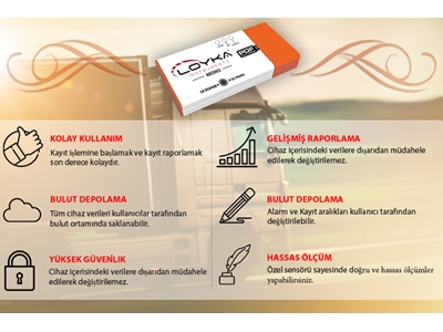 Sıcaklık Kayıt Cihazı Tek Kullanımlık Loyka Mono - 7