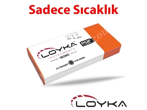 Sıcaklık Kayıt Cihazı Tek Kullanımlık Loyka Mono