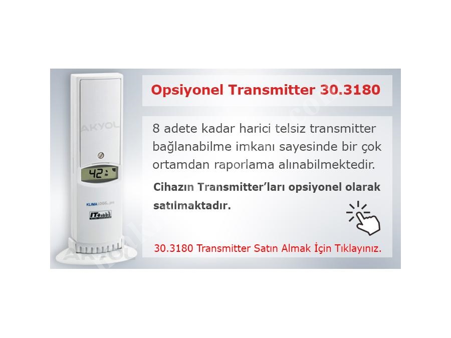 Sıcaklık Ve Nem Kayıt Cihazı Klimalogg Tfa 30-3039