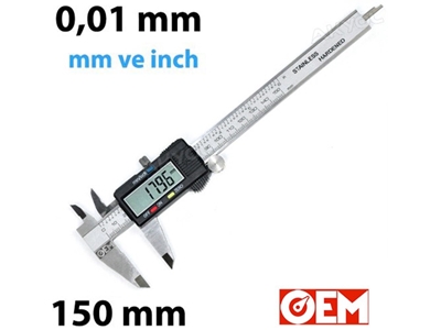 Dijital Kumpas 0-150Mm Oem Kmp-150 - 0
