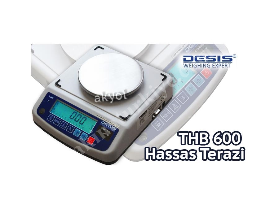 Dijital Profesyonel Terazi Desis Thb-600