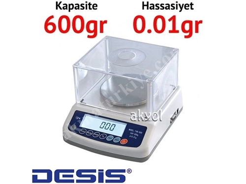 Dijital Profesyonel Terazi Desis Thb-600