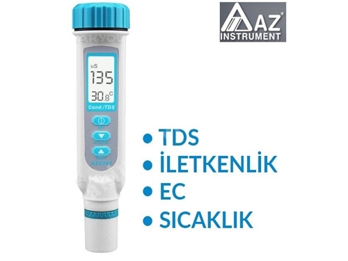 Sıcaklık İletlenlik Ec Ölçüm Cihazı Az-8361