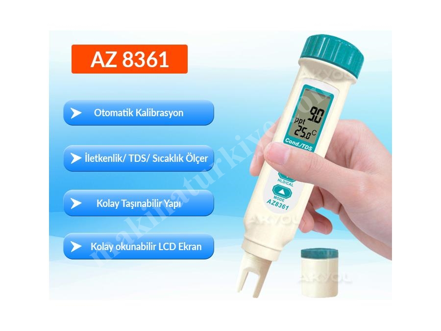 Sıcaklık Ölçü ve Test Aleti Az Instruments