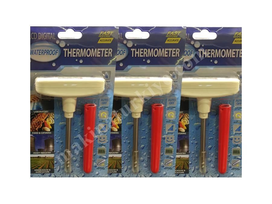 Termometre Donmuş Ürünler İçin Burgulu Batırmalı St-9215
