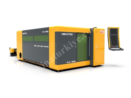 Lazer Kesim Makinesi Kapalı Tip Fiber Flc-1530