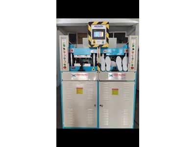 İki Göz Tek Renk Thermo Enjeksiyon Taban Makinası - 0
