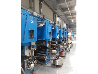 Rotogravür Baskı Makinası