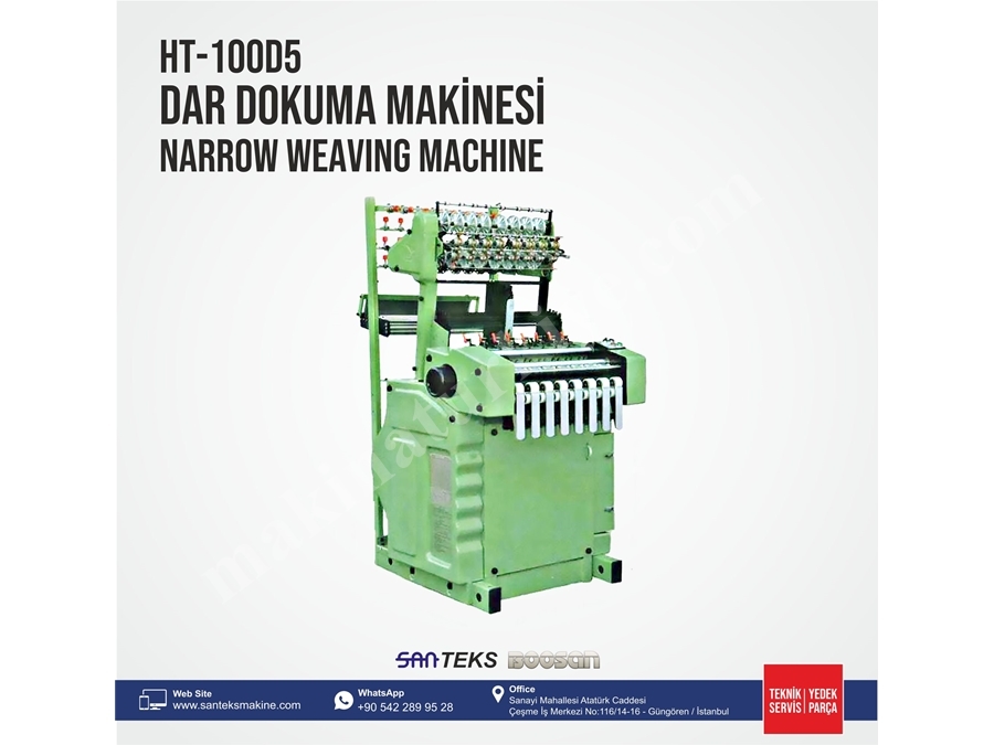 HT 100D5 Dar Dokuma Makinesi 
