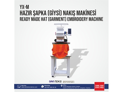 YX M Hazır Şapka (Giysi) Nakış Makinesi 