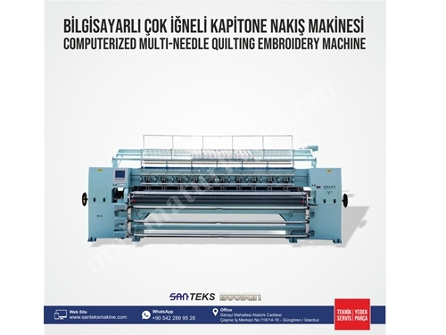 Bİlgisayarlı Çok İğneli Kapitone Nakış Makinesi