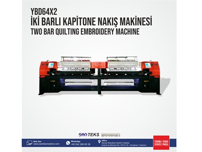 İki Barlı Kapitone Nakış Makinesi - 0