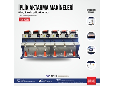 AKTR 6 – 8″ İnç İplik Aktarma Makinası  - 0