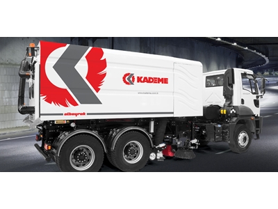 9,5 m³ Vakumlu Yol Süpürme Aracı - 0