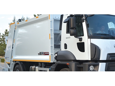 6+1 m3 Çöp Kamyonu  Hidrolik Sıkıştırmalı Çöp Aracı - 4